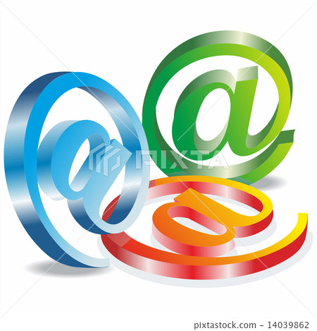 Set vector e mail icon 14039862