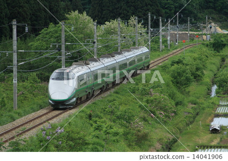 Yamagata Shinkansen 400 series Tsubasa (Ou Main Line/Yamagata Line) 14041906