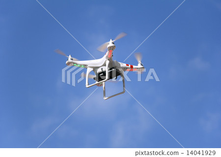 Drone is flying Drone is flying 14041929