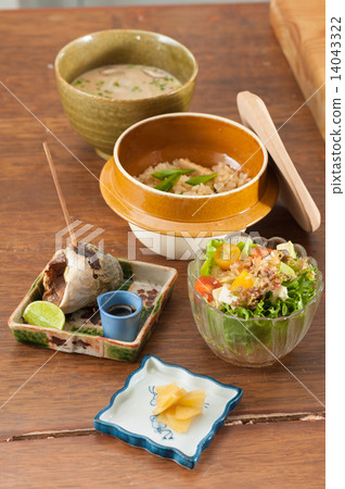 Japanese fusion food set Japanese fusion food set 14043322