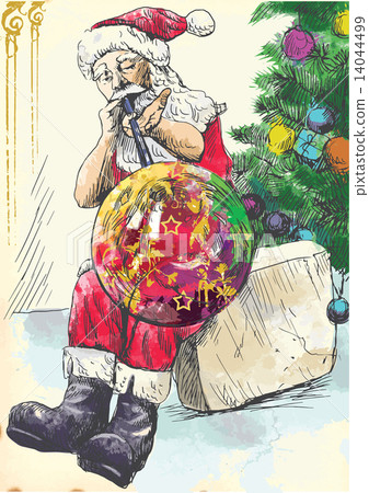 Christmas theme - Santa Claus, Glassblower 14044499