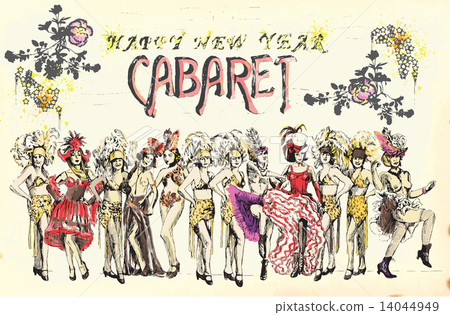 happy new year cabaret - cancan happy new year cabaret - cancan 14044949
