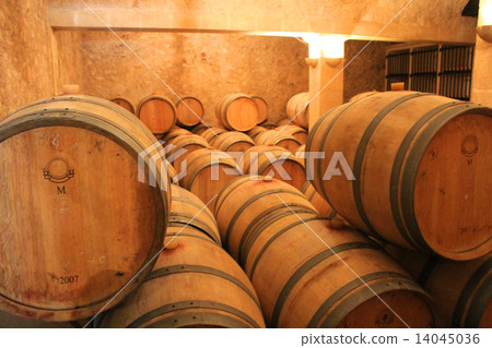 Winery's wine cellar palette France Winery's wine cellar palette France 14045036