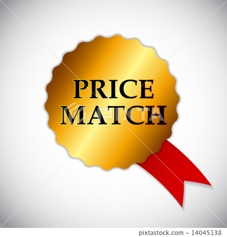 Price Match Label Vector Illustration  14045138