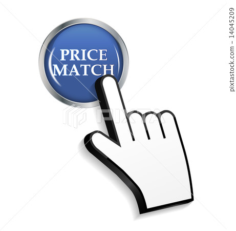 Price Match Label Vector Illustration  14045209