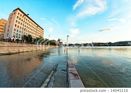 Flooded terrain in Europe 14045210