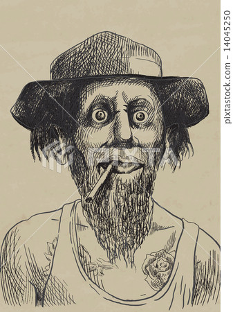 Smoker, Man with a Cigarette 14045250