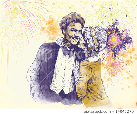happy new year - the kiss happy new year - the kiss 14045270