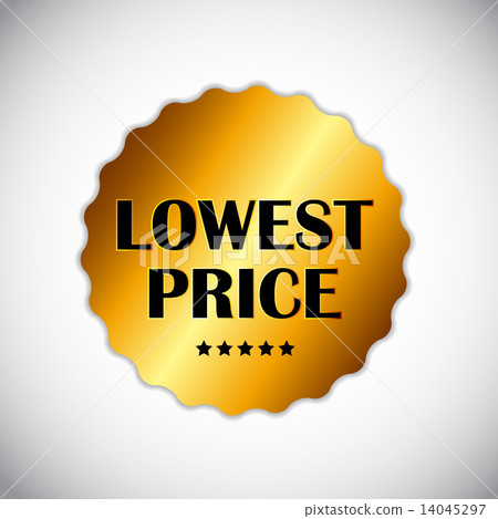 Lowest Price Label Vector Illustration Lowest Price Label Vector Illustration 14045297