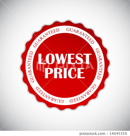 Lowest Price Label Vector Illustration Lowest Price Label Vector Illustration 14045359