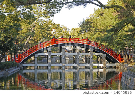 住吉神社太鼓橋（住吉橋） 14045956