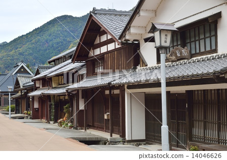 The streets of Kumagawa-juku 14046626