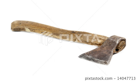 axe with wooden handle axe with wooden handle 14047713