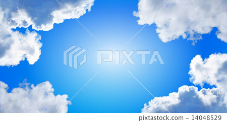 天空雲背景 插圖素材 圖庫