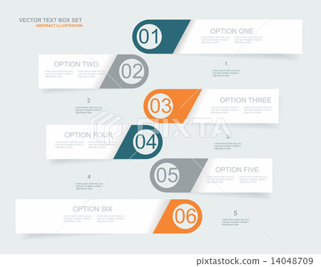 Vector steps lines, progress banners with colorful tags. Vector steps lines, progress banners with colorful tags. 14048709
