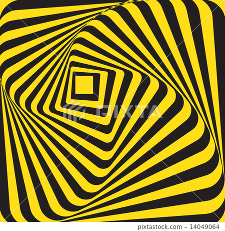 abstract yellow black rectangle 14049064
