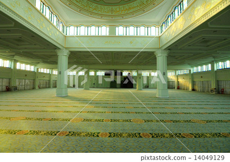Interior Perak State Mosque in Ipoh, Perak, Malaysia 14049129