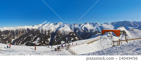 Mountains ski resort Bad Gastein - Austria 14049456