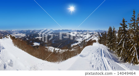 Mountains ski resort St. Gilgen Austria 14049464