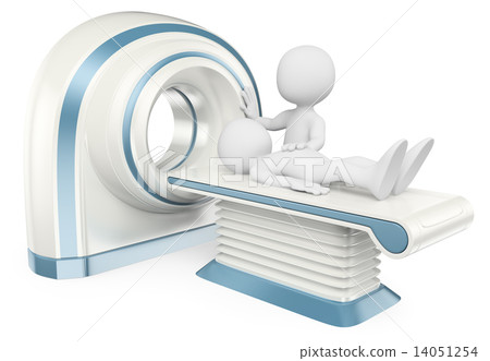 3D white people. Computed tomography. CT - Stock Illustration [14051254 ...