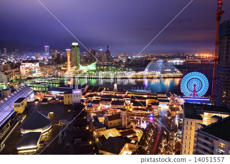 Night view of Kobe 14051557