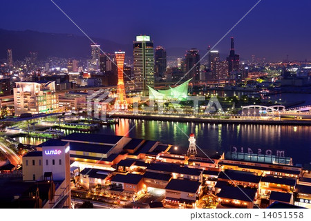 Night view of Kobe 14051558