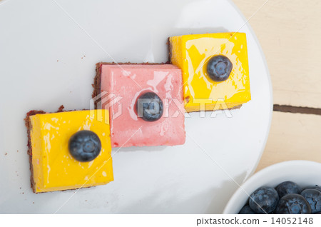 strawberry and mango mousse dessert cake strawberry and mango mousse dessert cake 14052148