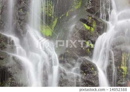 Waterfall at Azores (Achada/Sao Miguel Island). 14052388