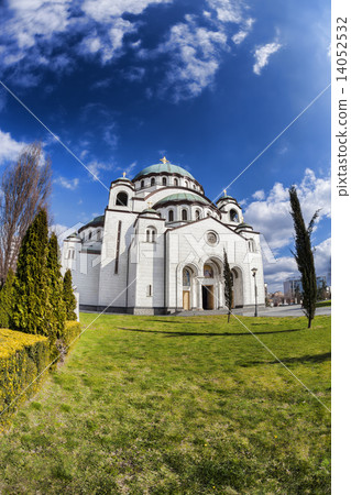 St. Sava Cathedral in Belgrade, Capital city of Serbia 14052532