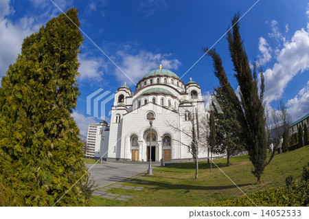 St. Sava Cathedral in Belgrade, Capital city of Serbia 14052533