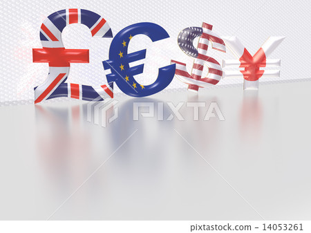 International economy currency units 14053261