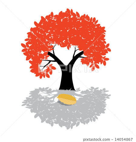 Vector Tree Illustration - Nature Symbol Isolated on White Background Vector Tree Illustration - Nature Symbol Isolated on White Background 14054867