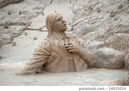 Sand sculpture. Sand sculpture. 14055024