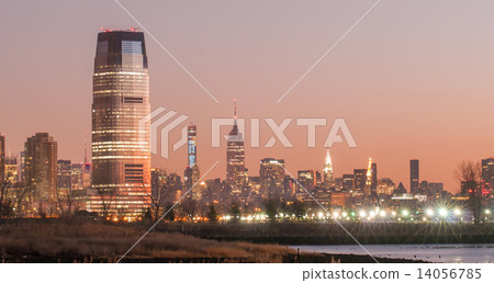 new york city skyline and surroundings 14056785