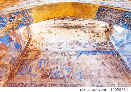 World Heritage Mural painting of Amura Castle (Jordan) 14059784