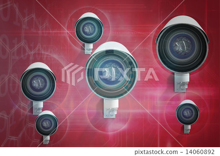 Composite image of cctv camera 14060892