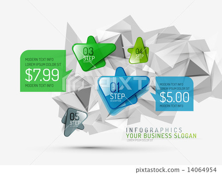 Vector fresh business abstract infographic Vector fresh business abstract infographic 14064954