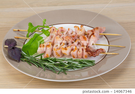 Grilled squid 14067346
