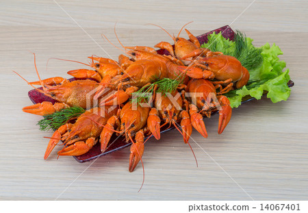 Boiled crayfish Boiled crayfish 14067401