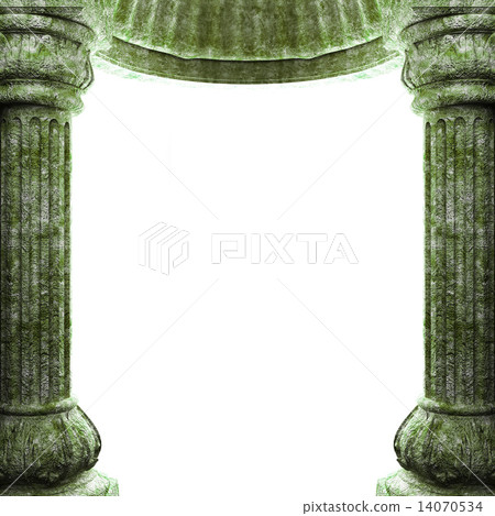 stone columns and arch stone columns and arch 14070534