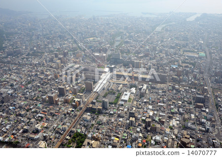 鹿兒島中央車站鳥瞰圖 14070777