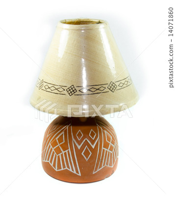 table lamp isolated on white  background 14071860