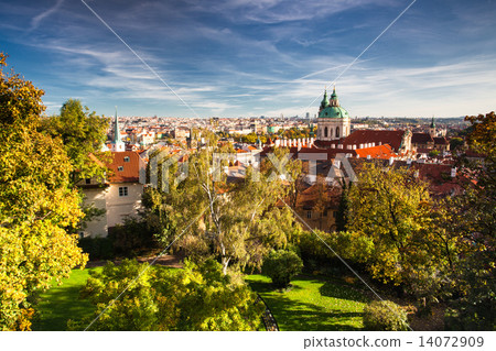 View from Prague Castle on the autumn Prague View from Prague Castle on the autumn Prague 14072909