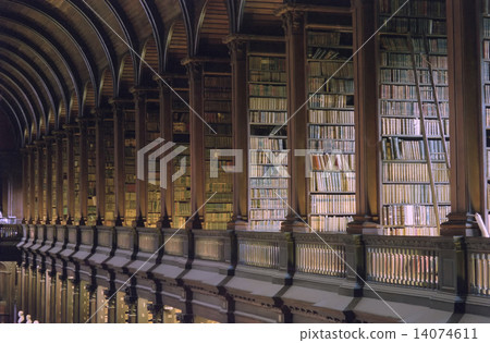 Stock Photo: Trinity College Library Dublin