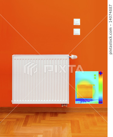 Radiator Heater Thermal Image Radiator Heater Thermal Image 14074887
