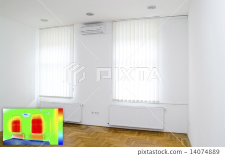 Thermal Image of Empty room 14074889