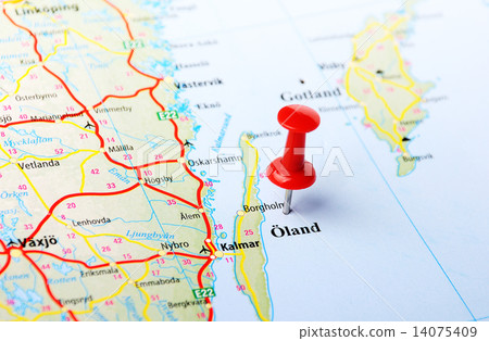 Oland,Sweden map 14075409