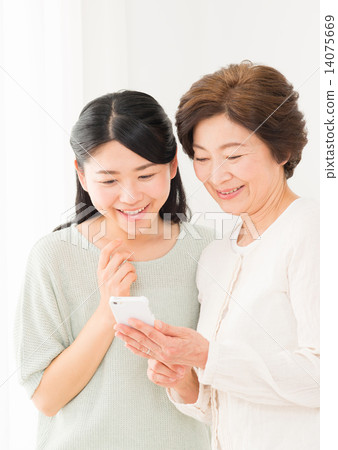 Two-generation woman image 14075669