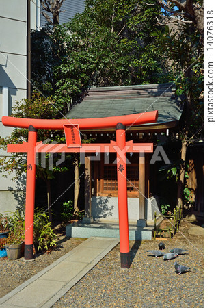淺草步行:Fukutoku Inari神社Kuramae神社 淺草步行:Fukutoku Inari神社Kuramae神社 14076318