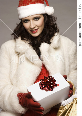 santa girl santa girl 14077149